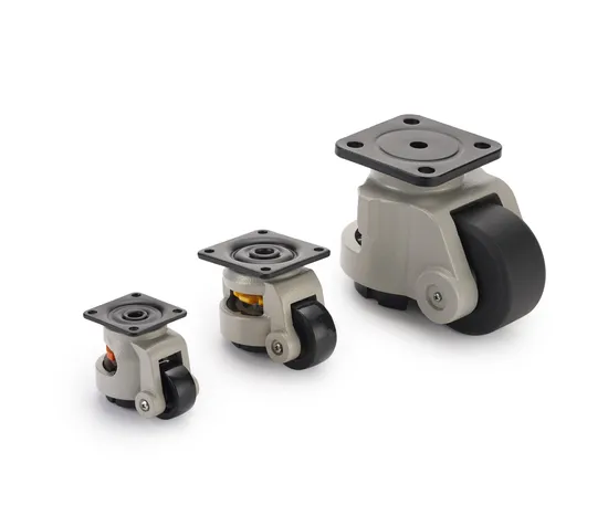1500kg High Load Height Nylon Wheel Adjustable Leveling Caster