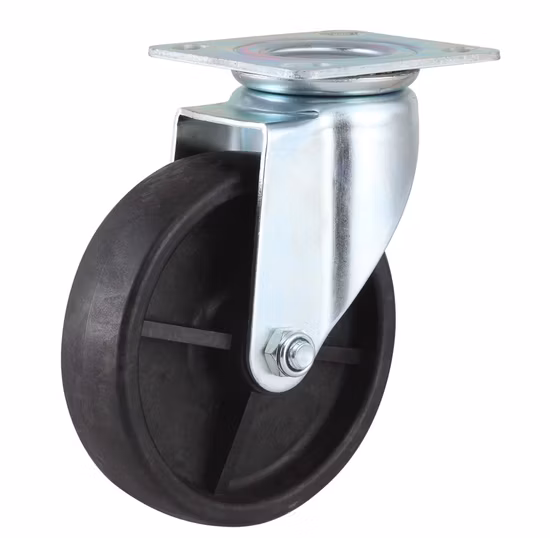 Europen Type Swivel Light Medium Duty Nylon Caster (white)