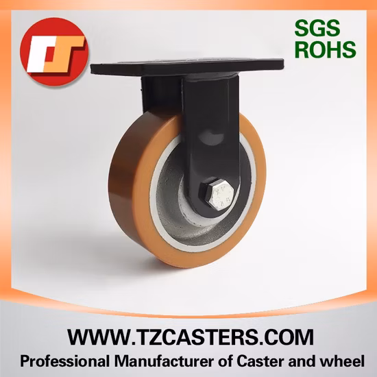 Kexx-H6 Scaffolding Series PU on Cast Iron Caster