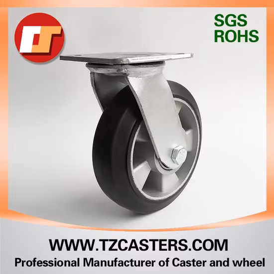 80mm Swivel Retractable Leveling Adjustable Industrial Heavy Duty Casters