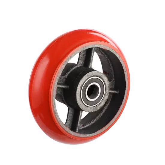 Wbd Environmental Superior Phenolic Wheels Heavy Duty Heat Resistant Caster Wheels Hand Cart/ Medical Cart Caster Wheel with Side Brake