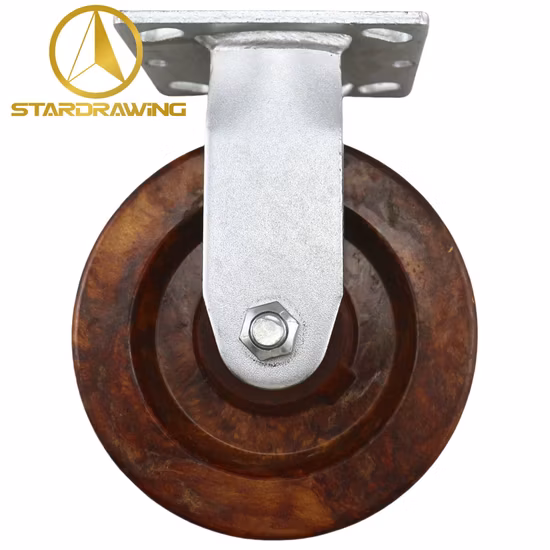 High Temperature 6 Inch Phenolic Caster Wheel